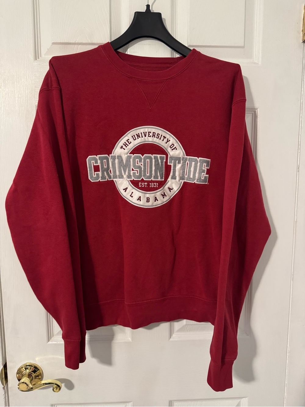 University of Alabama Crimson Tide Red Crewneck Sweater